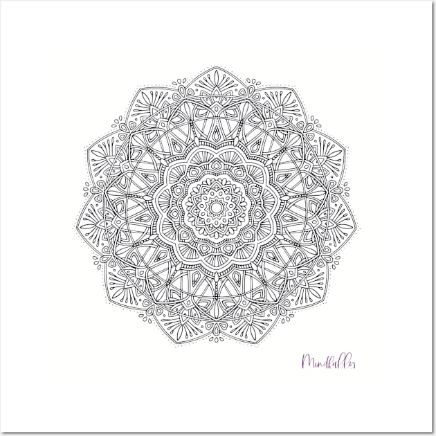 Decorative Color Mandala Wall Art by mindfully Integrative 